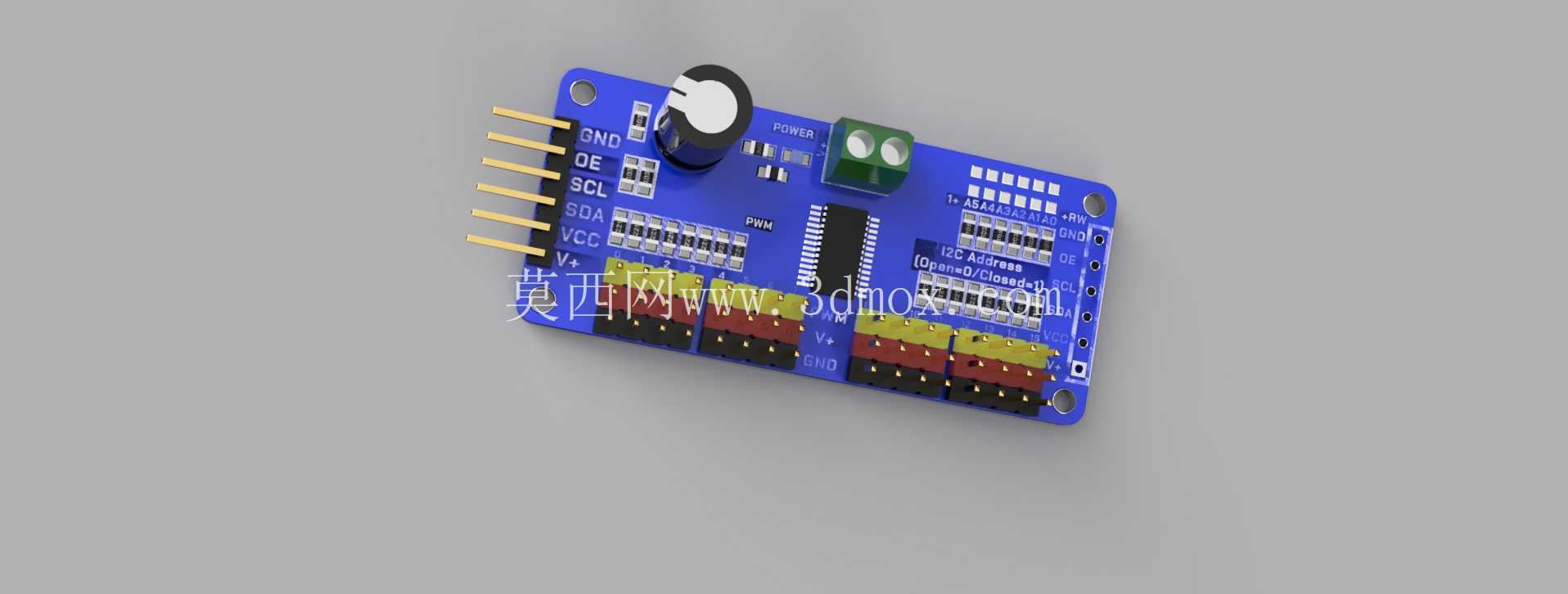 适用于 Arduino 的 PCA9685 PWM 伺服驱动器