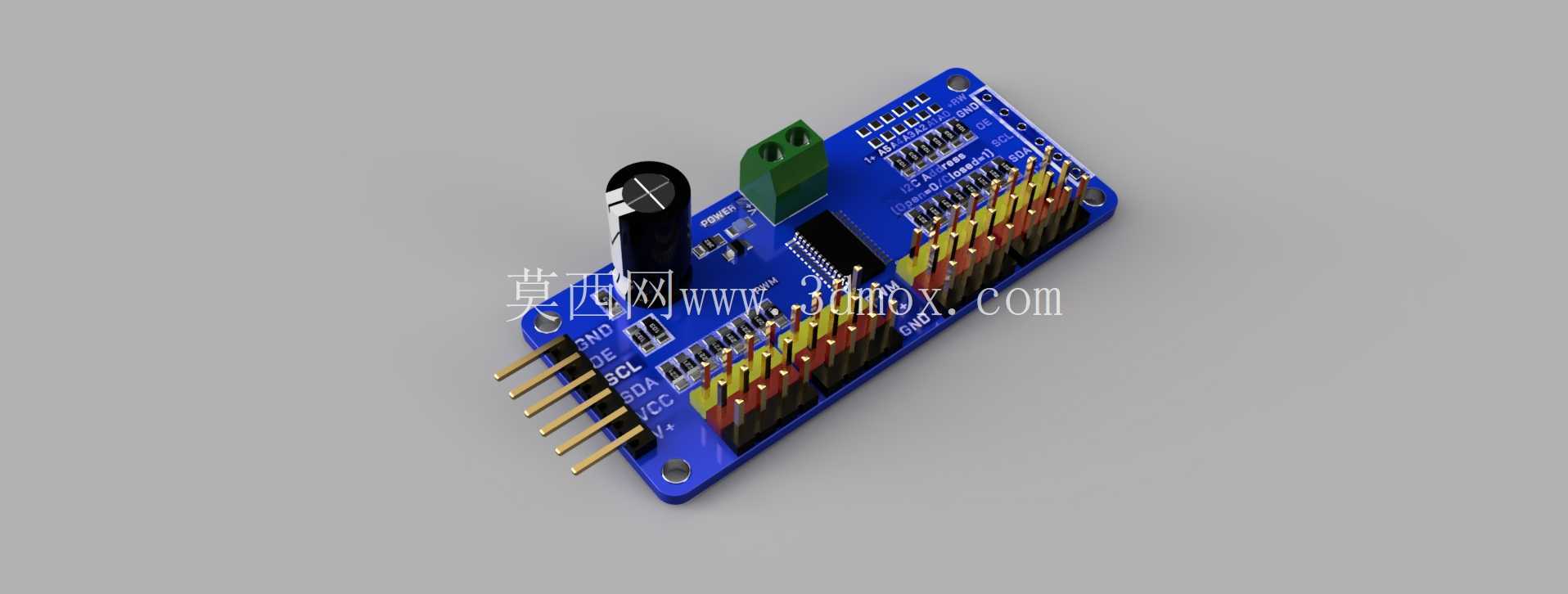 适用于 Arduino 的 PCA9685 PWM 伺服驱动器