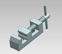 Torninho mecanico - Morsa - 3D