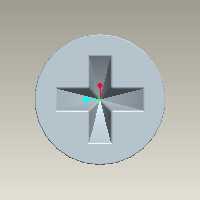 标准螺钉 CAD