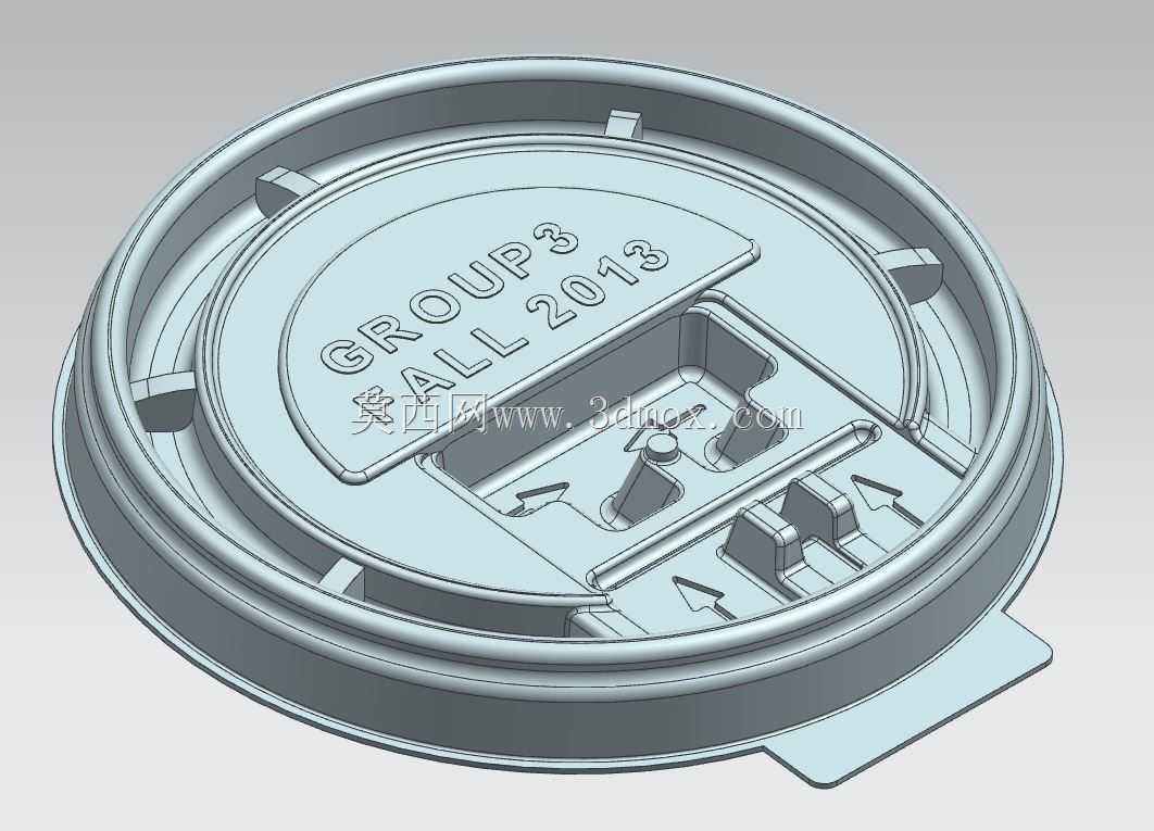 2 腔咖啡压缩模具模具设计