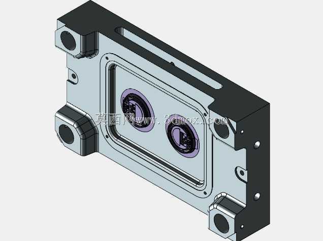 2 腔咖啡压缩模具模具设计