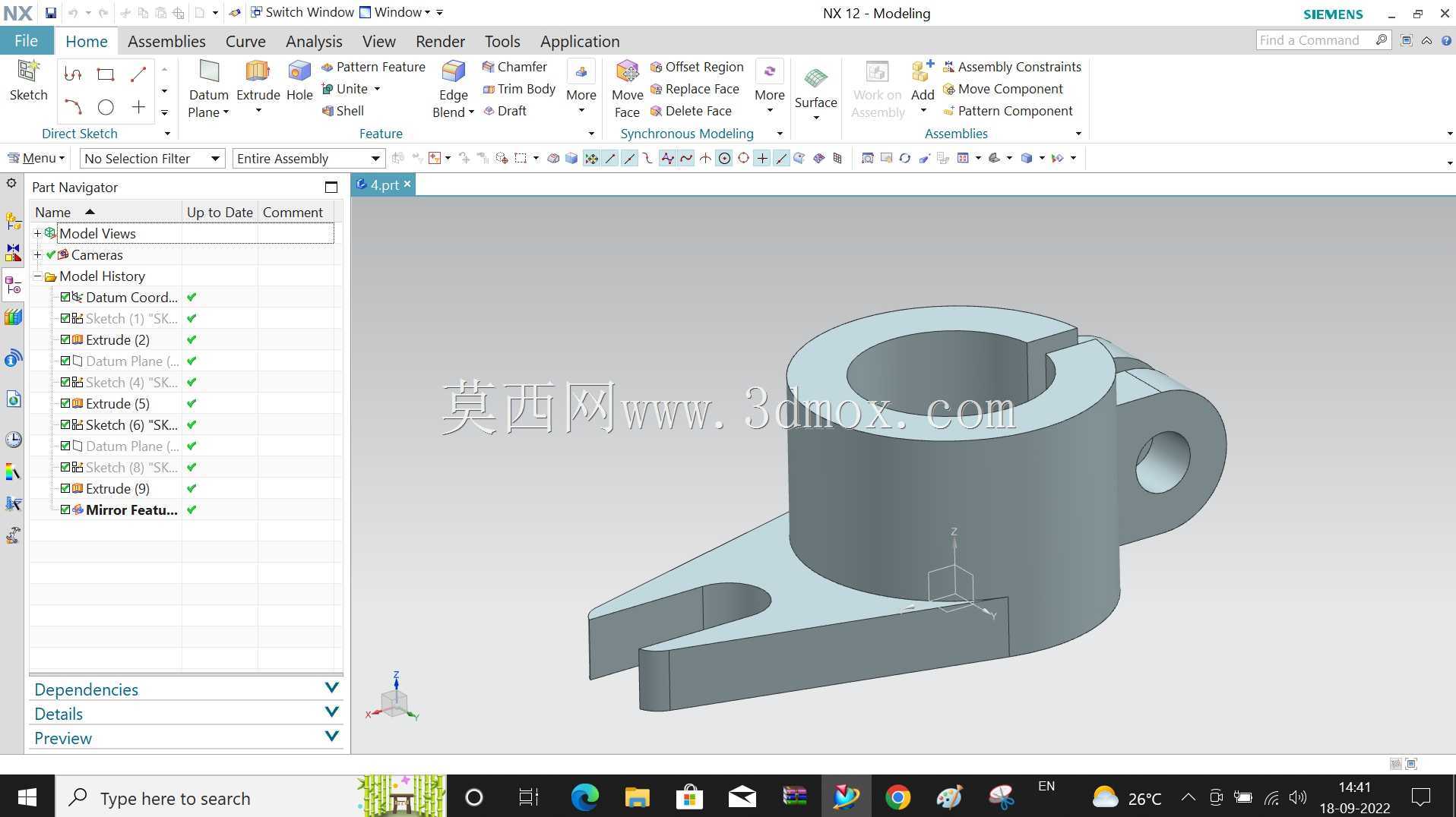 NX ��ϰ 2D �� 3D
