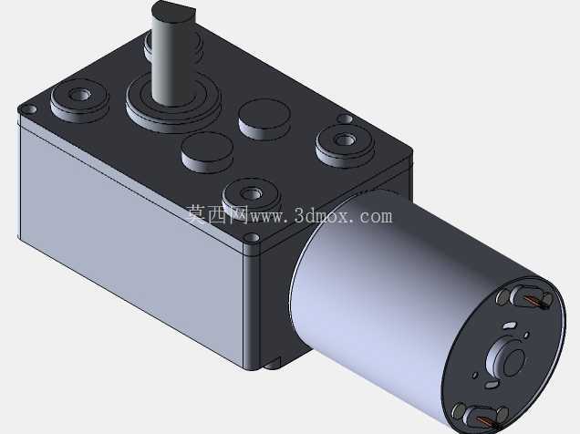 TS-32GZ370-5300,减速直流电机,6V,1 RPM,37.5 kg.cm