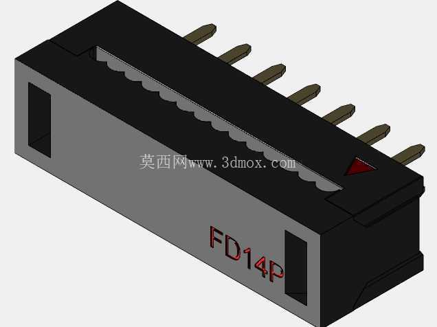 FDC ����������2.54 ��࣬PCB ��װ��