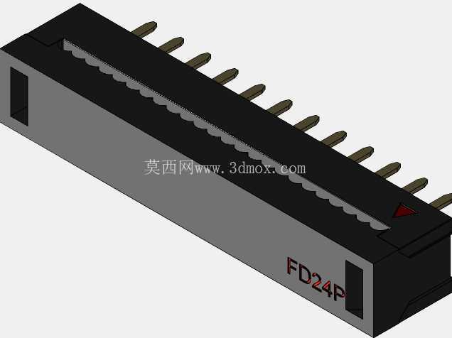 FDC ����������2.54 ��࣬PCB ��װ��