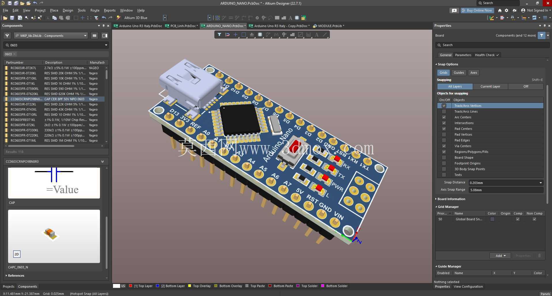 ARDUINO NANO CH340
