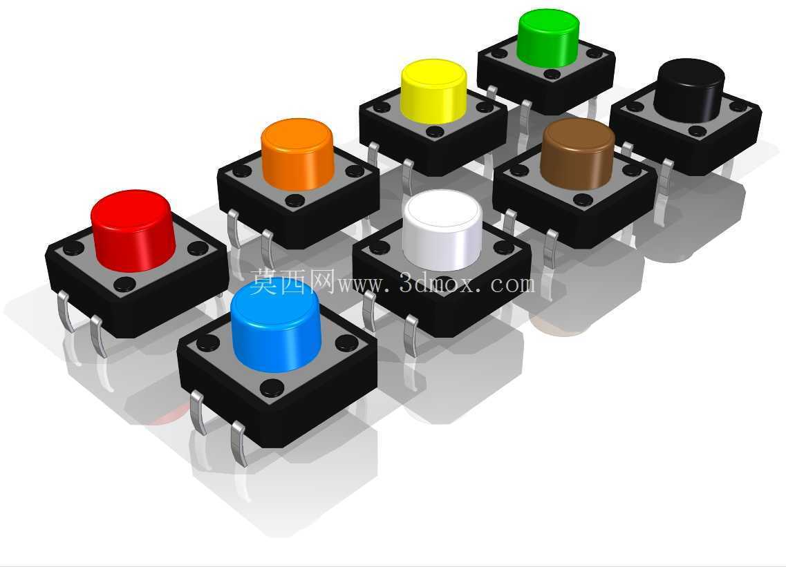 �ᴥ���� - THRU(12mmx12mmx8mm)-��ɫ