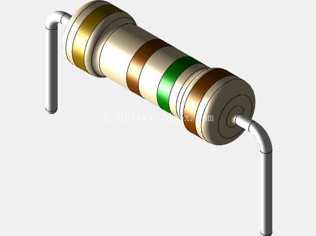 电阻器 0.5W - 间距 12.7mm (500mil)