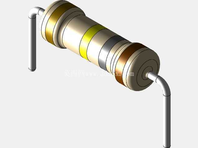 电阻器 0.5W - 间距 12.7mm (500mil)