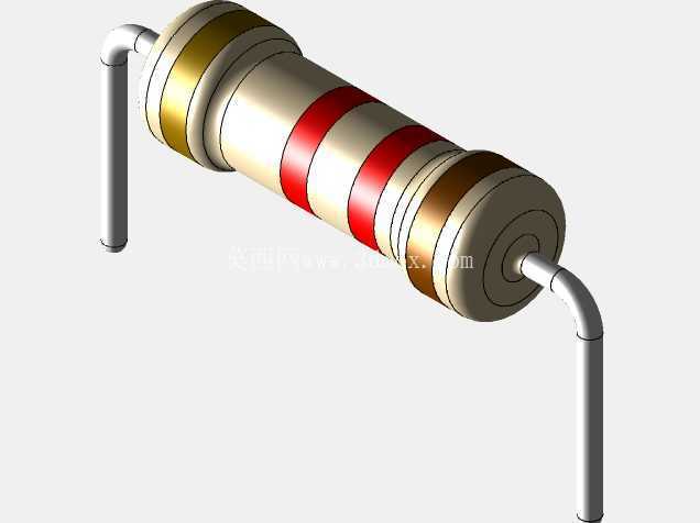 电阻器 0.5W - 间距 12.7mm (500mil)