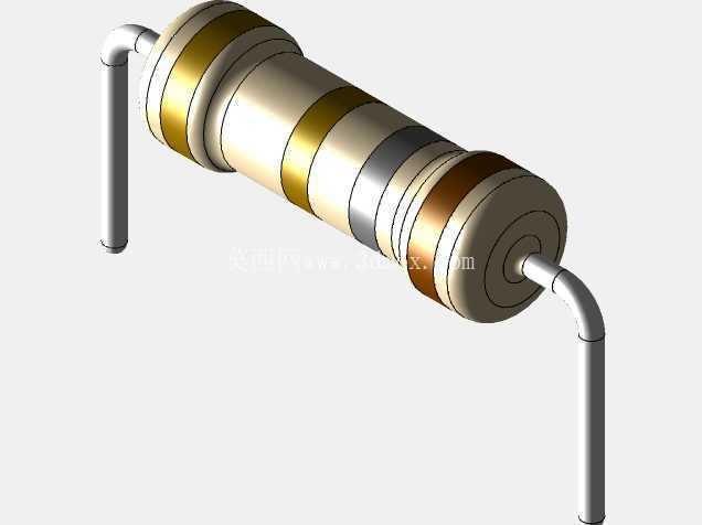 电阻器 0.5W - 间距 12.7mm (500mil)