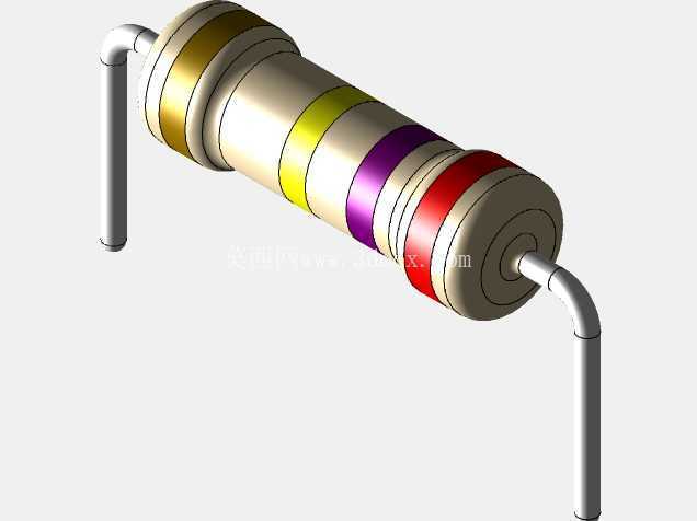 电阻器 0.5W - 间距 12.7mm (500mil)