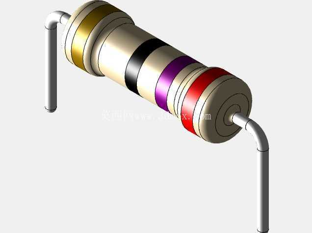 电阻器 0.5W - 间距 12.7mm (500mil)