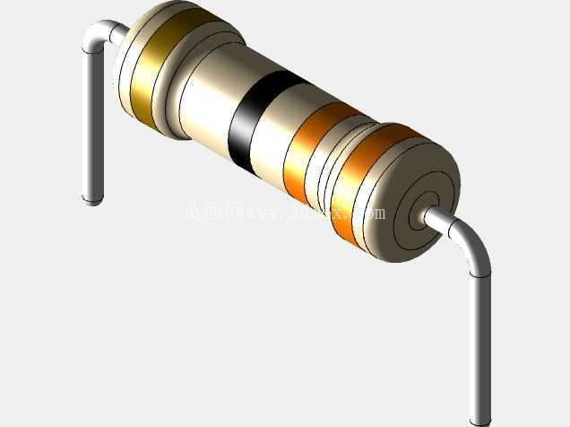 电阻器 0.5W - 间距 12.7mm (500mil)