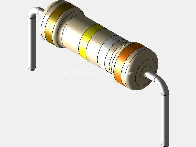 电阻器 0.5W - 间距 12.7mm (500mil)
