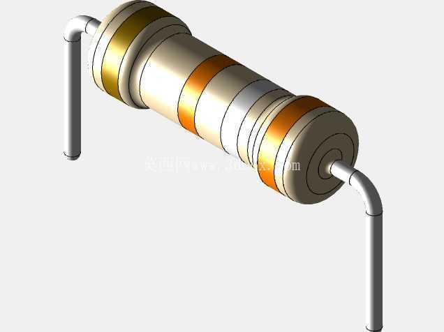 电阻器 0.5W - 间距 12.7mm (500mil)