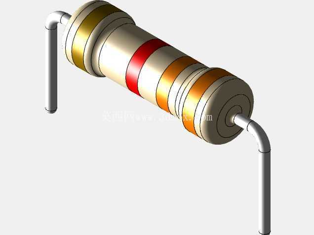 电阻器 0.5W - 间距 12.7mm (500mil)