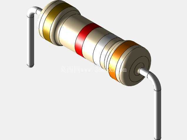 电阻器 0.5W - 间距 12.7mm (500mil)