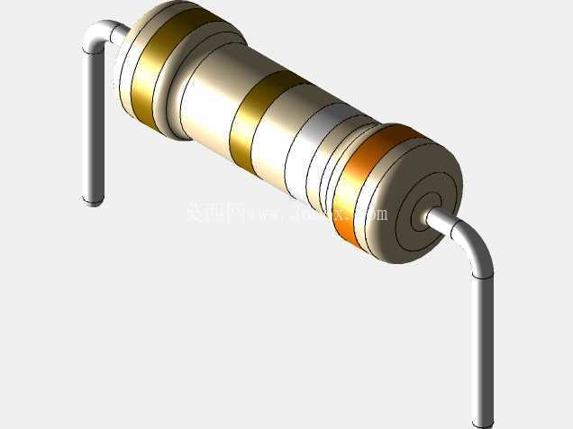 电阻器 0.5W - 间距 12.7mm (500mil)