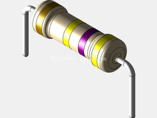 电阻器 0.5W - 间距 12.7mm (500mil)