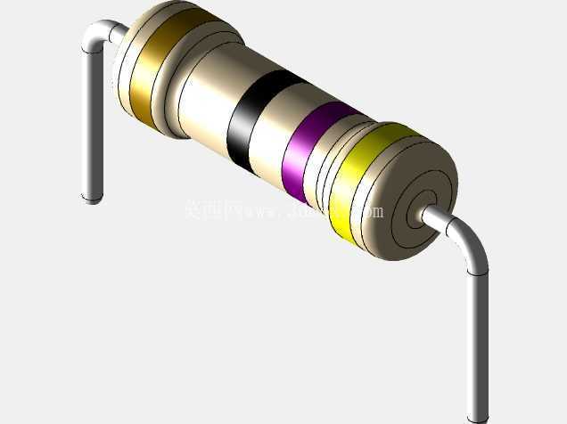 电阻器 0.5W - 间距 12.7mm (500mil)
