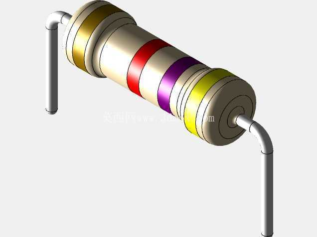 电阻器 0.5W - 间距 12.7mm (500mil)