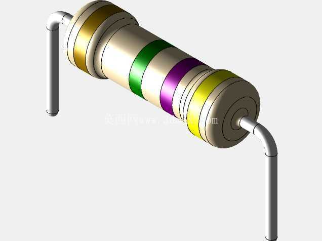 电阻器 0.5W - 间距 12.7mm (500mil)