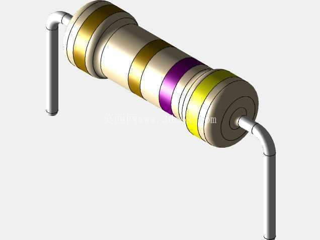 电阻器 0.5W - 间距 12.7mm (500mil)