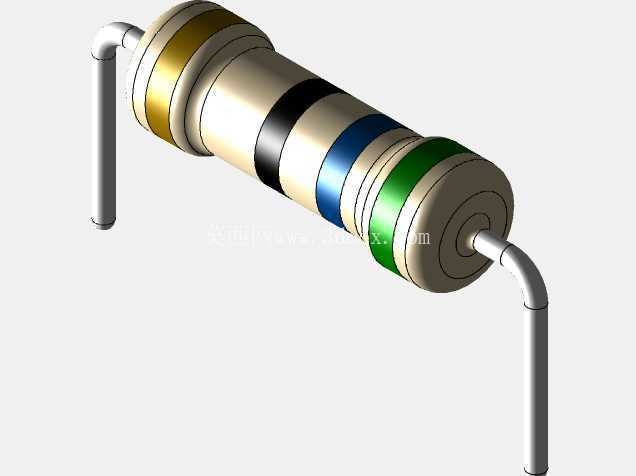 电阻器 0.5W - 间距 12.7mm (500mil)