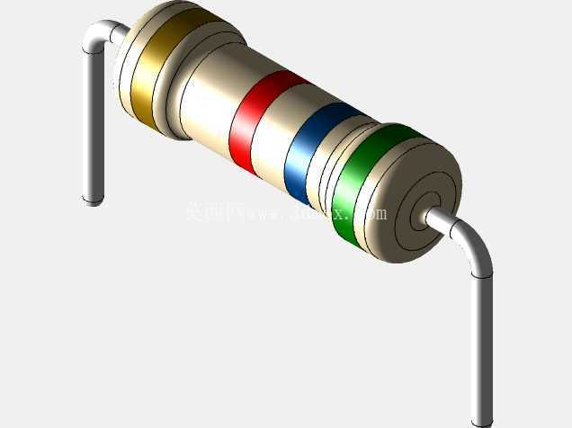 电阻器 0.5W - 间距 12.7mm (500mil)