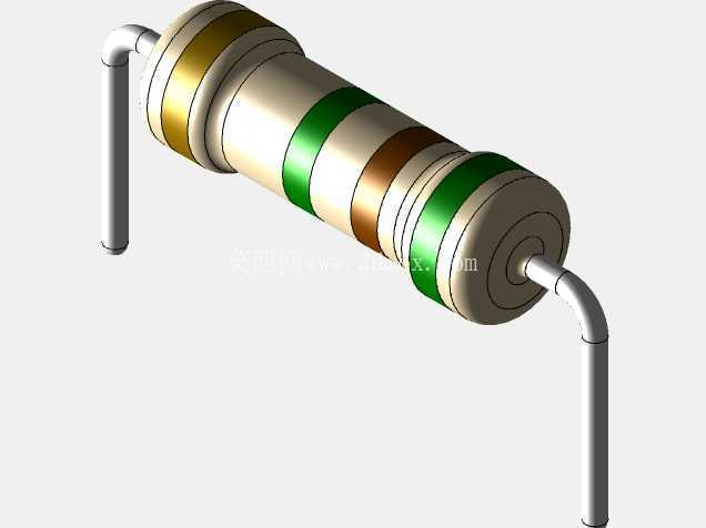 电阻器 0.5W - 间距 12.7mm (500mil)