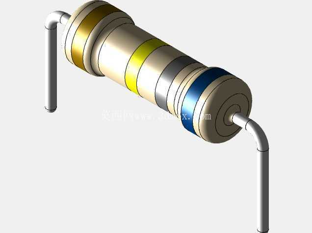 电阻器 0.5W - 间距 12.7mm (500mil)