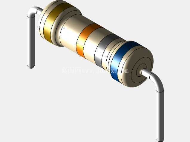 电阻器 0.5W - 间距 12.7mm (500mil)