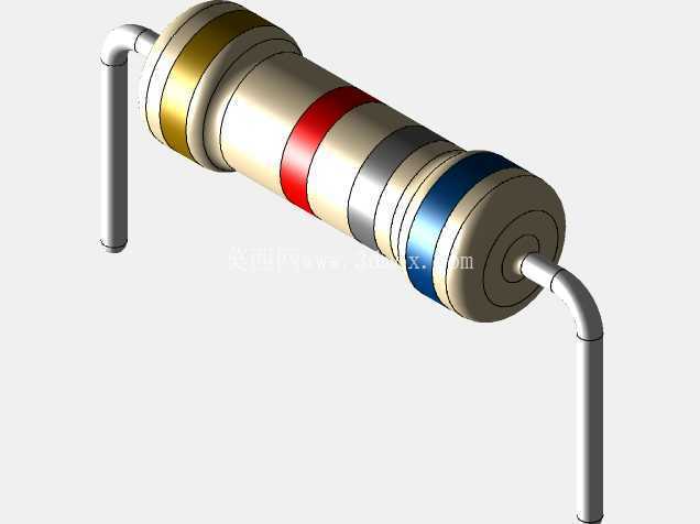 电阻器 0.5W - 间距 12.7mm (500mil)