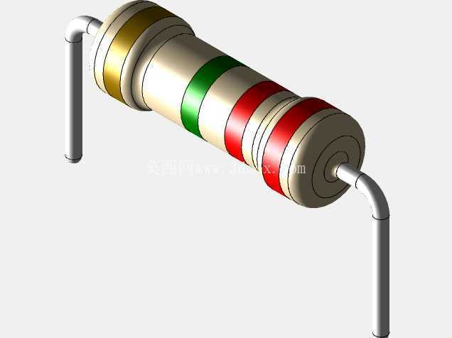 电阻器 0.5W - 间距 12.7mm (500mil)