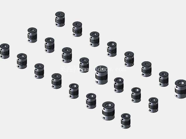 柔性联轴器组件,LXX mm x DXX mm,可配置,4-12 mm 孔径