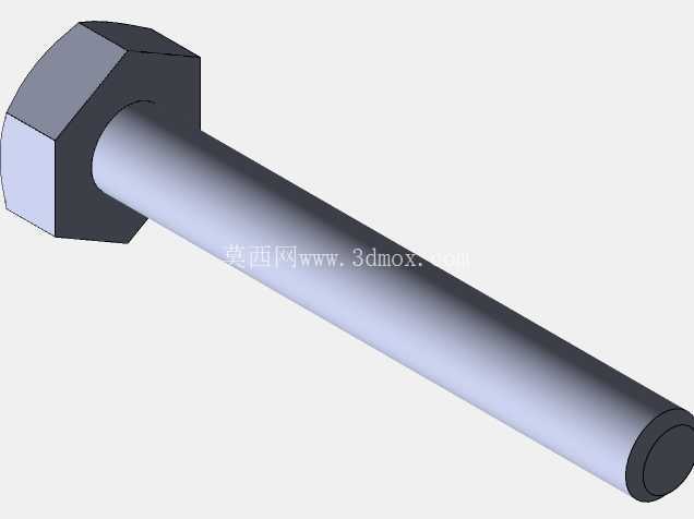 ISO 4014 公制六角头螺栓(设计表中的所有尺寸和一个 CAD 模型)