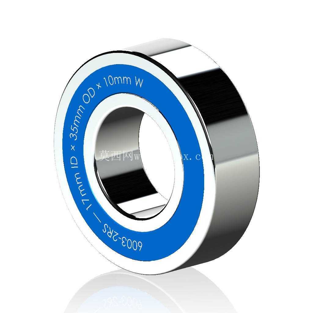 �����Ĺ��� 6000-2RS��˫�ܷ���п� �� SolidWorks �� Step ģ��