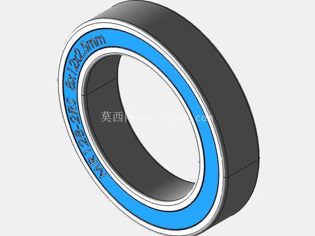 完整的全局参数化公制,双密封MR-2RS-SERIES微型轴承库20240212 - Solidworks和深沟,杠杆,MR-2RS,双密封系列微型公制轴承的步