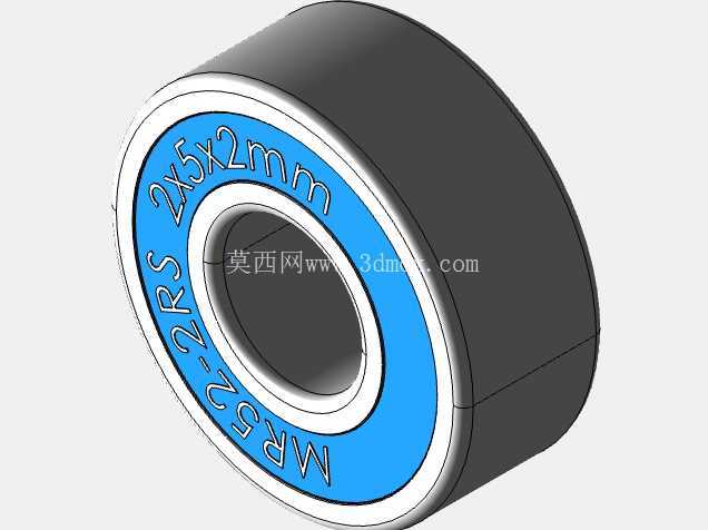 完整的全局参数化公制,双密封MR-2RS-SERIES微型轴承库20240212 - Solidworks和深沟,杠杆,MR-2RS,双密封系列微型公制轴承的步