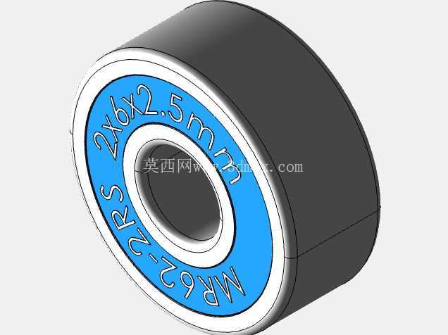 完整的全局参数化公制,双密封MR-2RS-SERIES微型轴承库20240212 - Solidworks和深沟,杠杆,MR-2RS,双密封系列微型公制轴承的步
