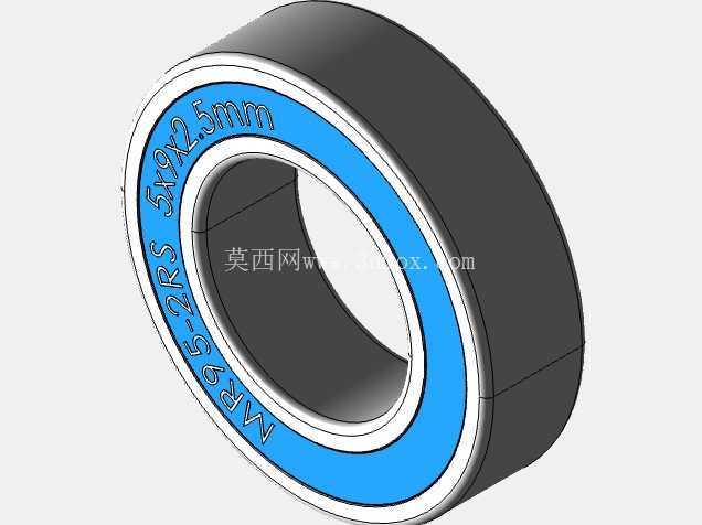 完整的全局参数化公制,双密封MR-2RS-SERIES微型轴承库20240212 - Solidworks和深沟,杠杆,MR-2RS,双密封系列微型公制轴承的步