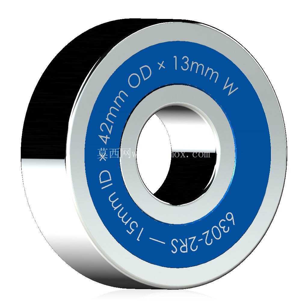 �����Ĺ��� 6300-2RS��˫�ܷ���п� �� SolidWorks �� Step ģ��