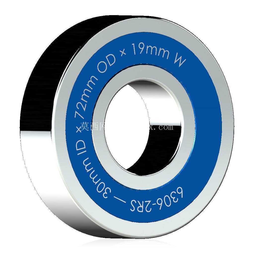 �����Ĺ��� 6300-2RS��˫�ܷ���п� �� SolidWorks �� Step ģ��