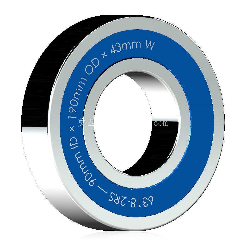 �����Ĺ��� 6300-2RS��˫�ܷ���п� �� SolidWorks �� Step ģ��