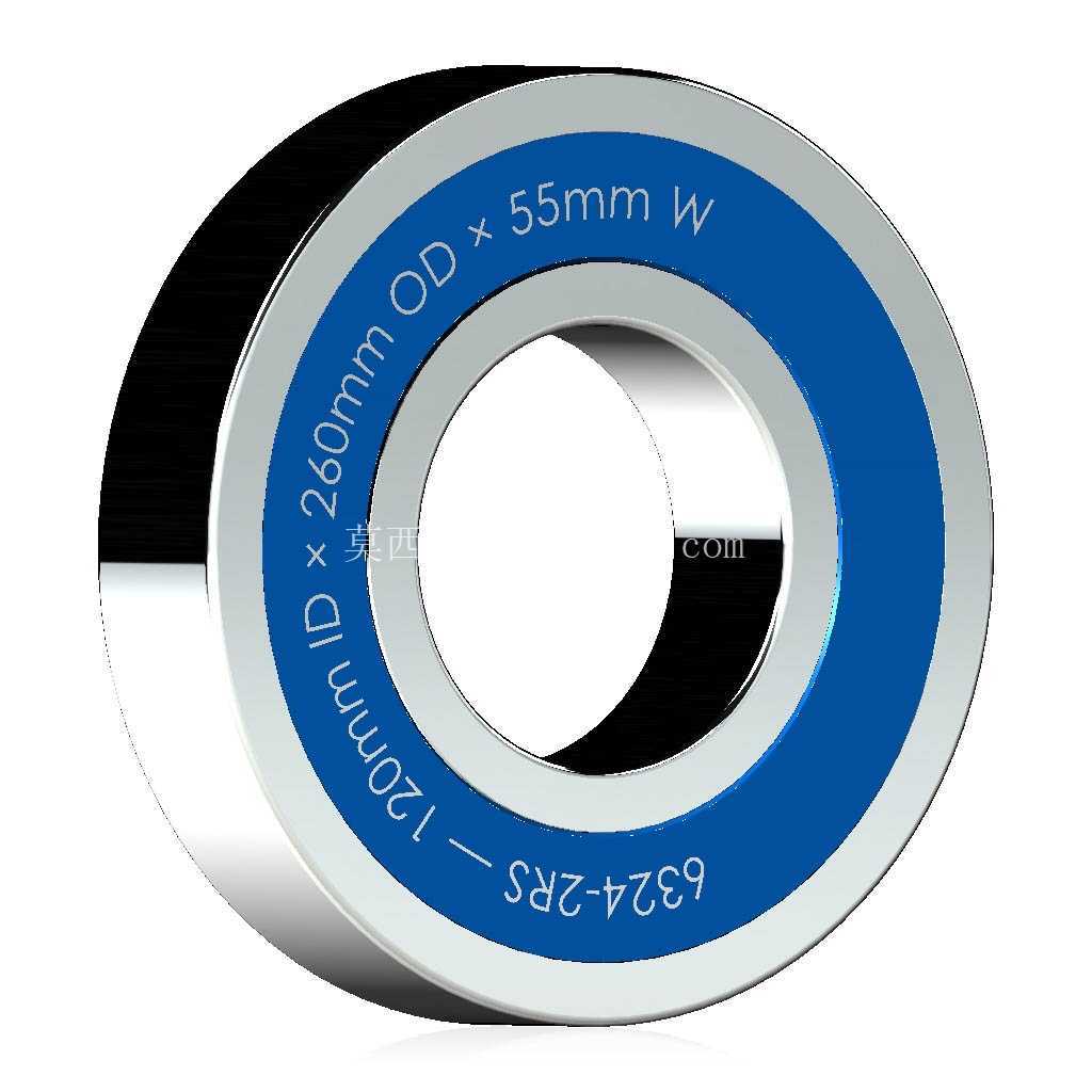 �����Ĺ��� 6300-2RS��˫�ܷ���п� �� SolidWorks �� Step ģ��
