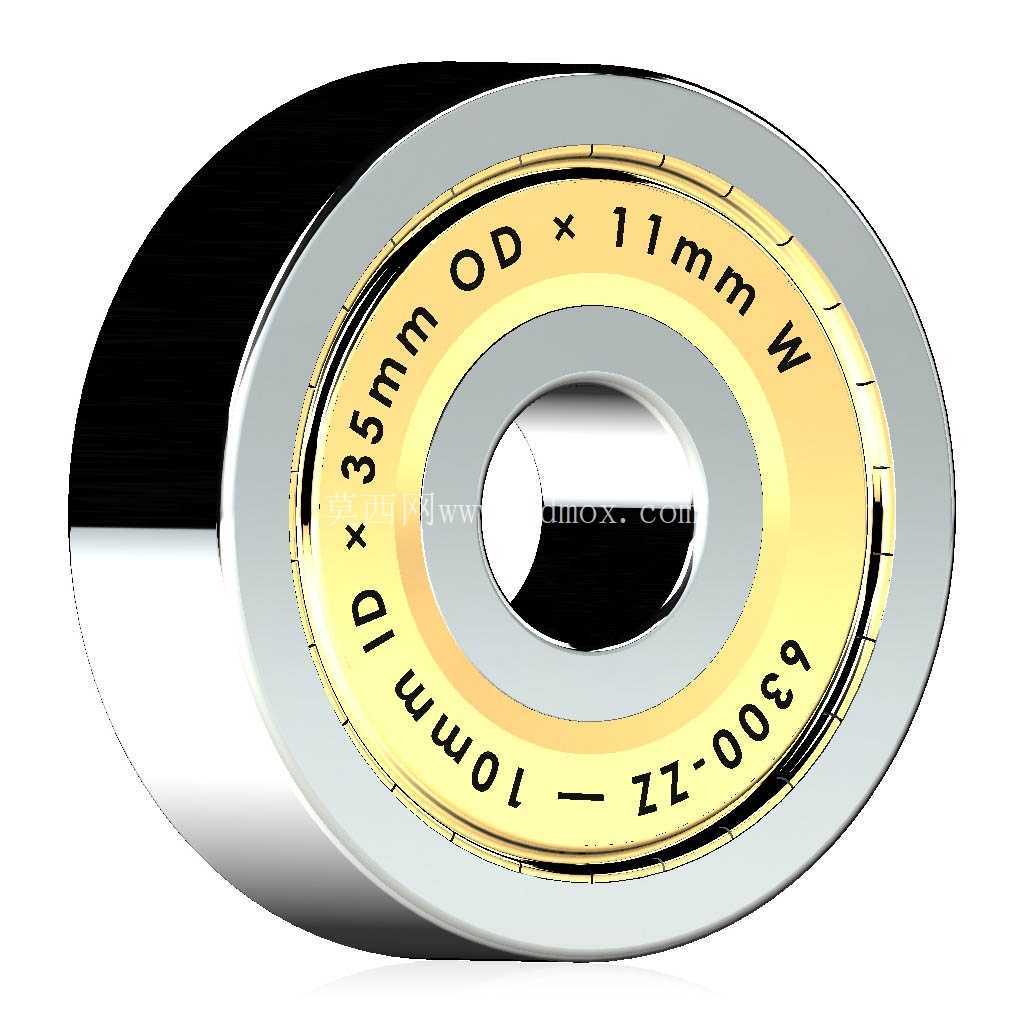 �����Ĺ��� 6300-ZZ��˫������п� �� SolidWorks �� Step ģ��