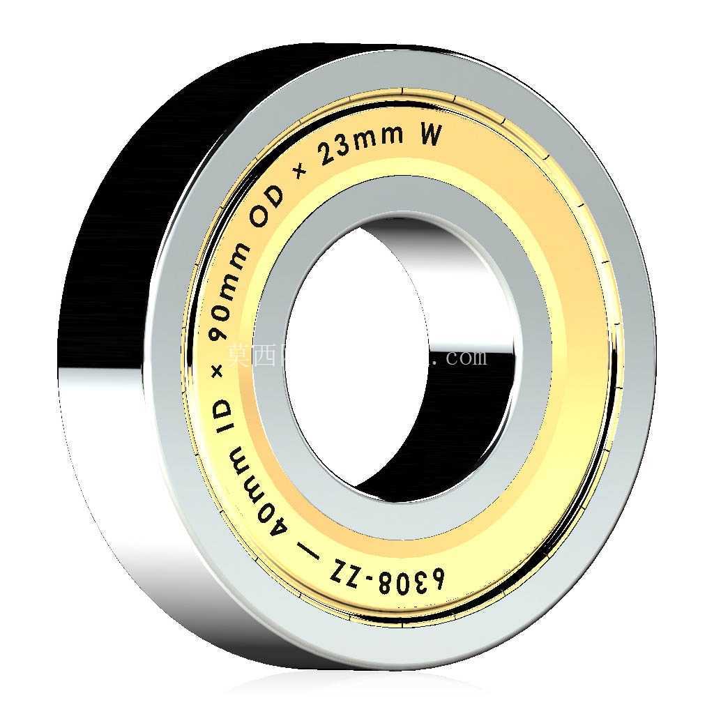 �����Ĺ��� 6300-ZZ��˫������п� �� SolidWorks �� Step ģ��