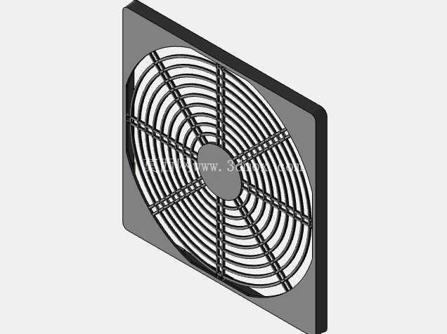 200 毫米 PC 机箱风扇盖